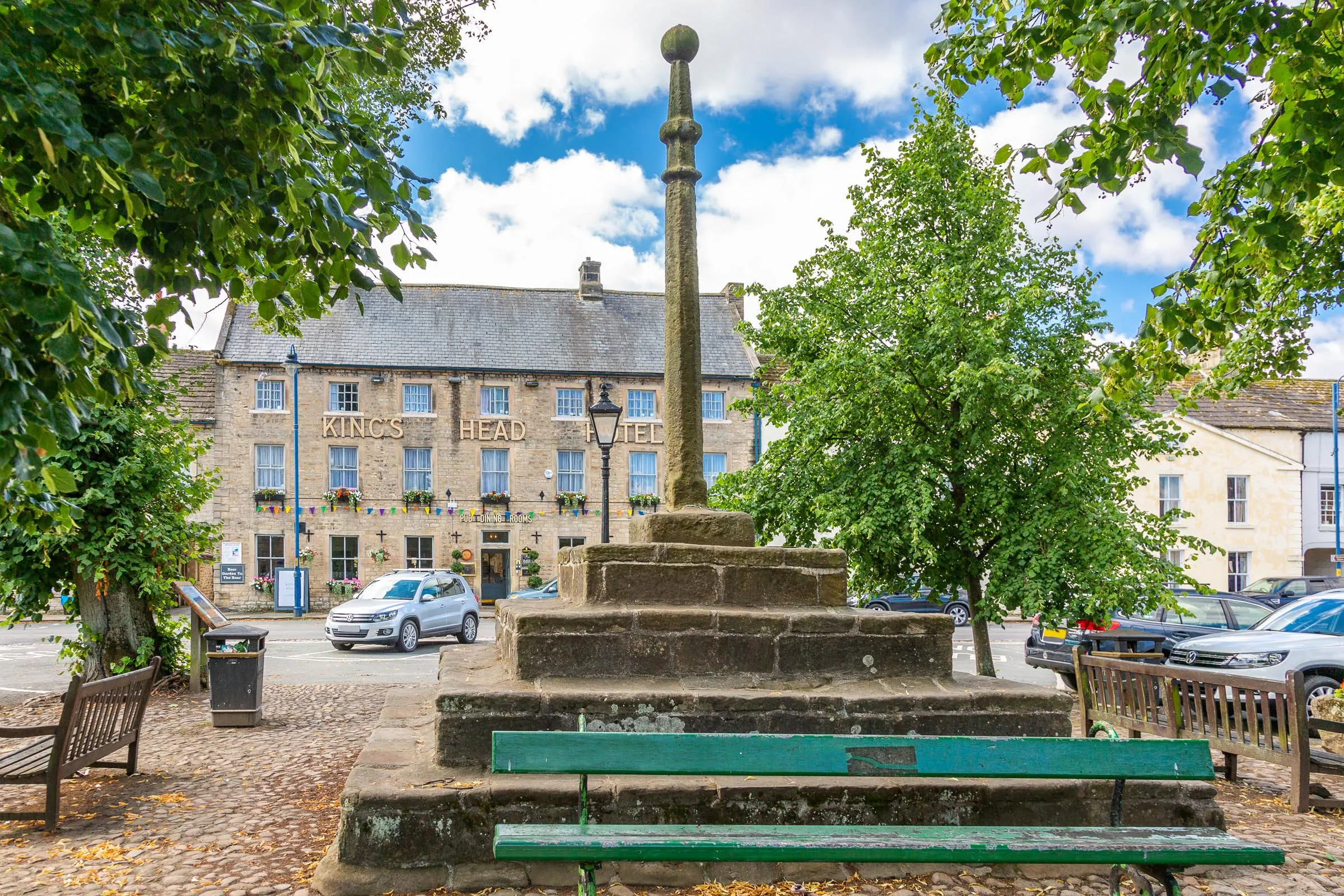 The King's Head Hotel on the market place