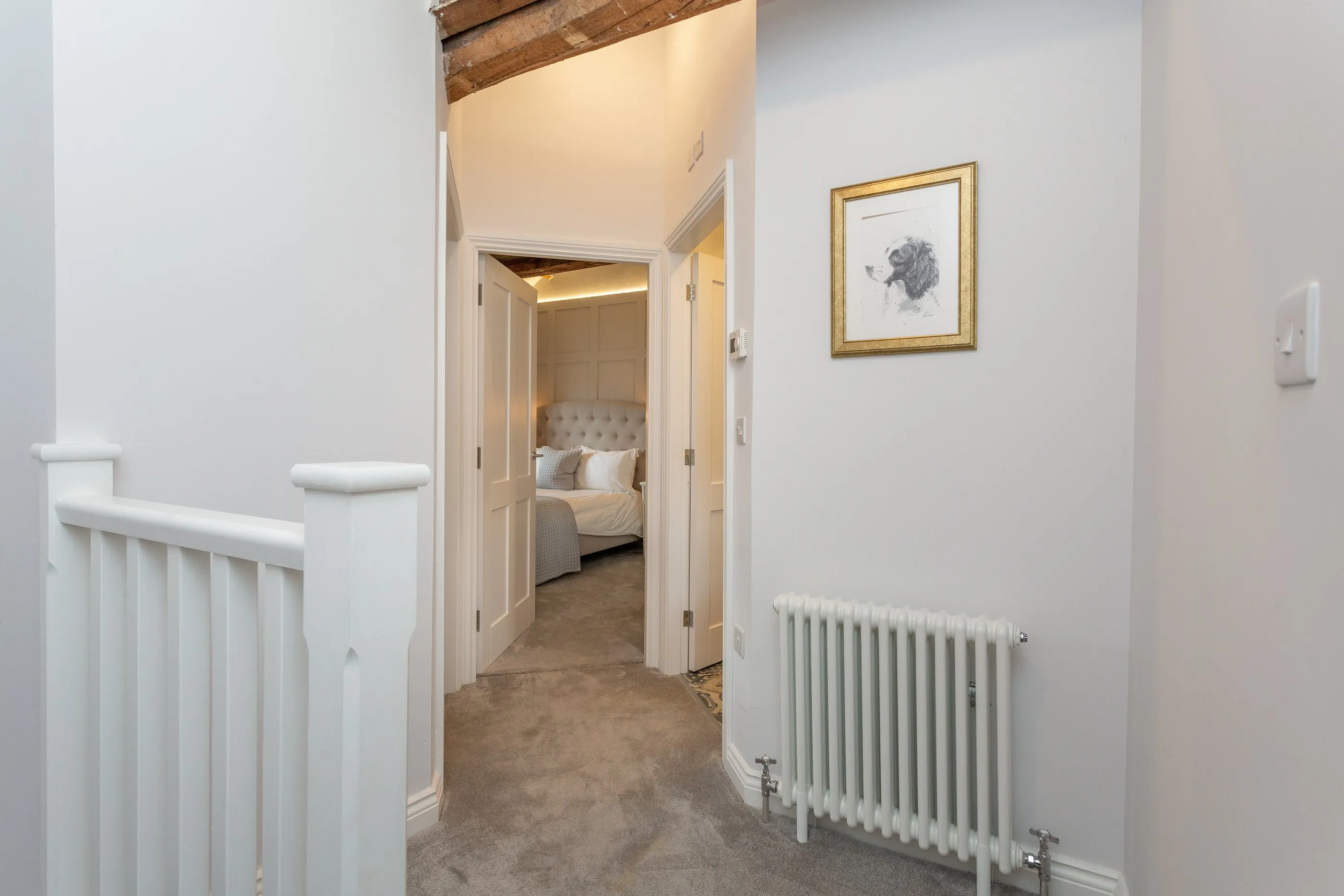 First-floor landing leading to the bedrooms
